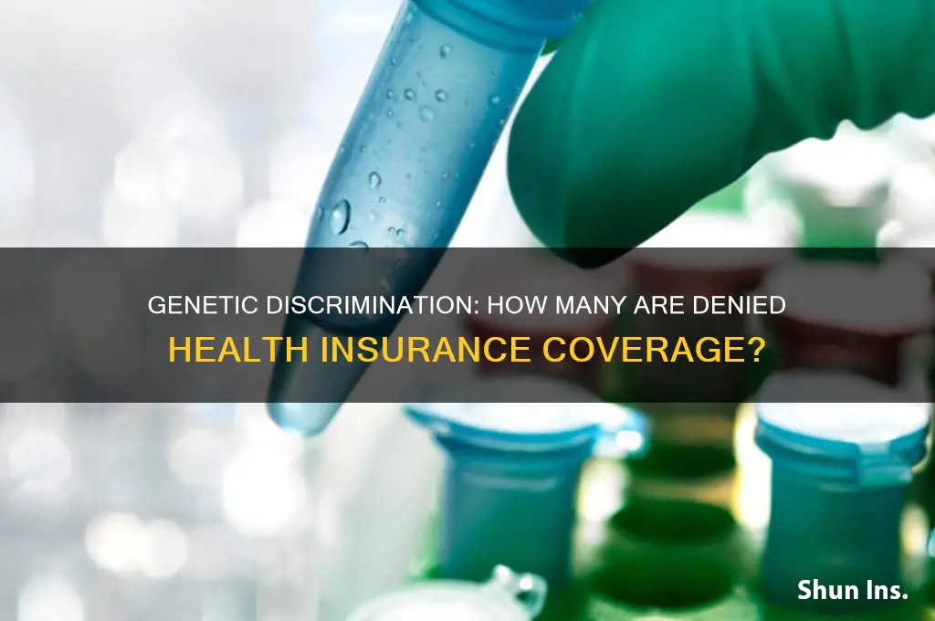 how many people are denied health insurance based on genetics