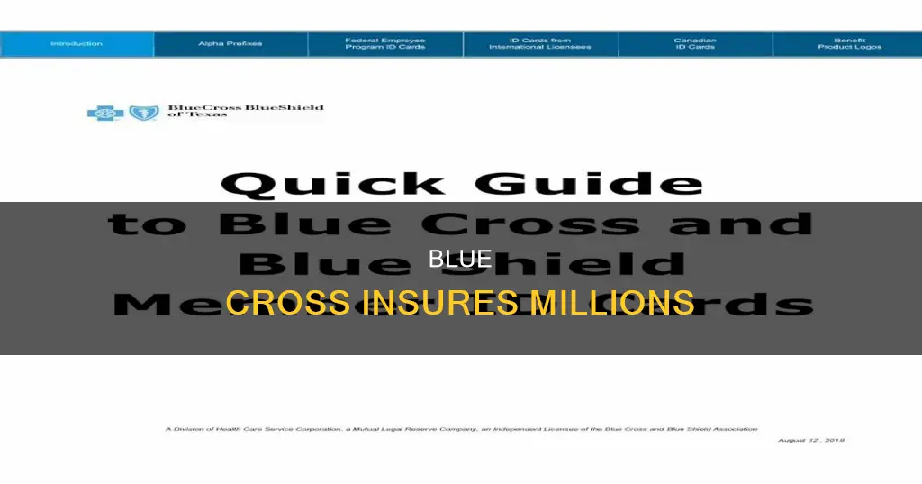 how many people are insured by bcbs