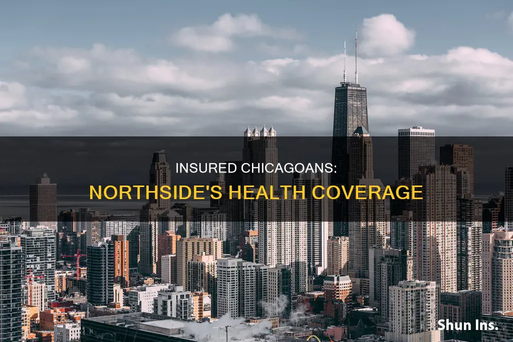 how many people are insured near the northside of chicago