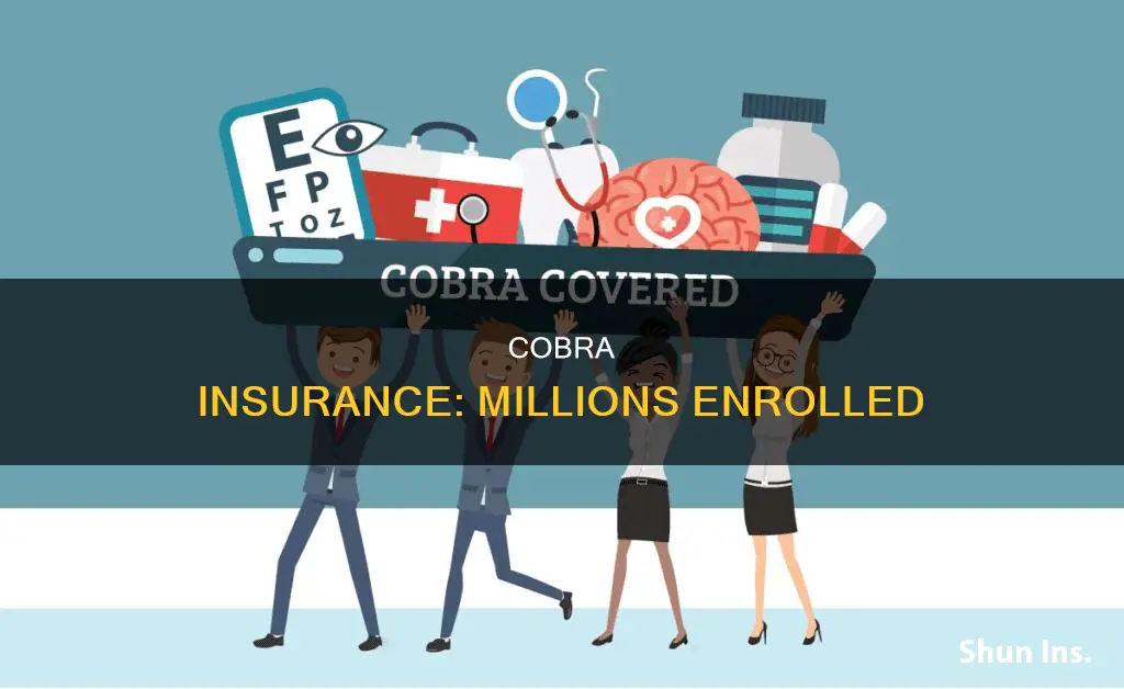 how many people are signed up for cobra insurance