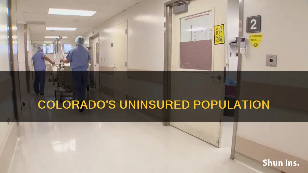 how many people do not have healthcare insurance in colorado