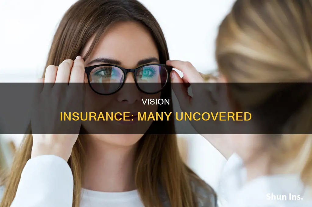 how many people do not have vision insurance