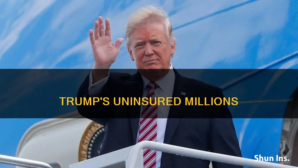 how many people have lost insurance under trump