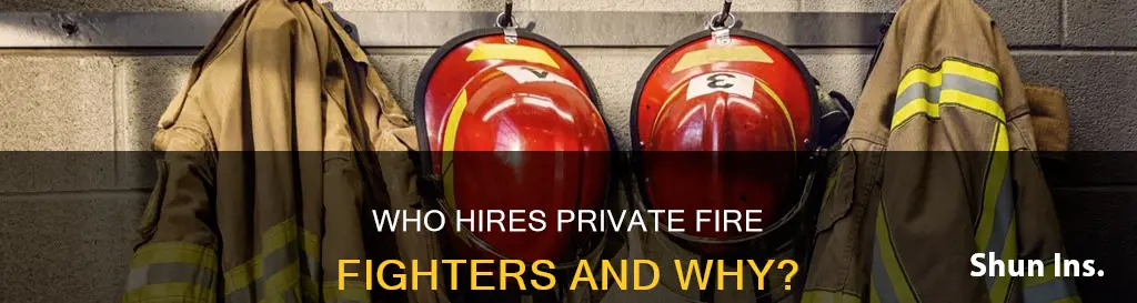 how many people have private fire fighter insurance