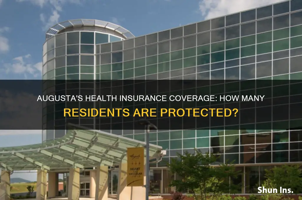 how many people in augusta have health insurance