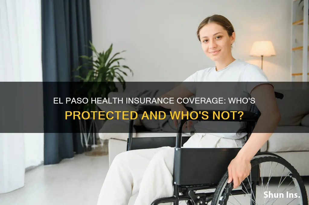how many people in el paso have health insurance