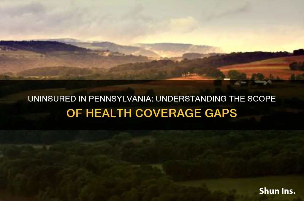 how many people in pa do not have health insurance