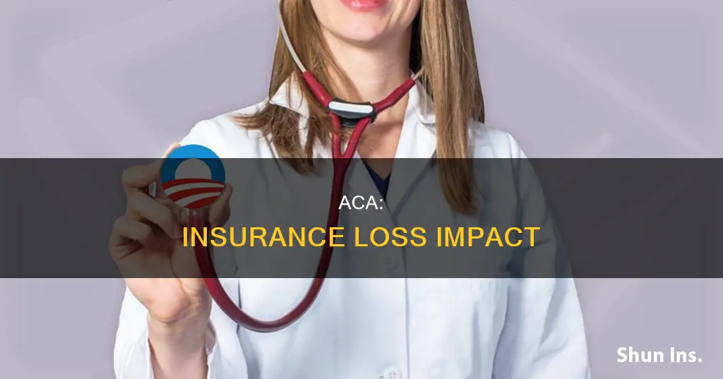 how many people lost insurance due to the acha