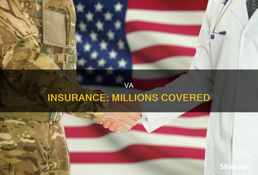 how many people on va insurance