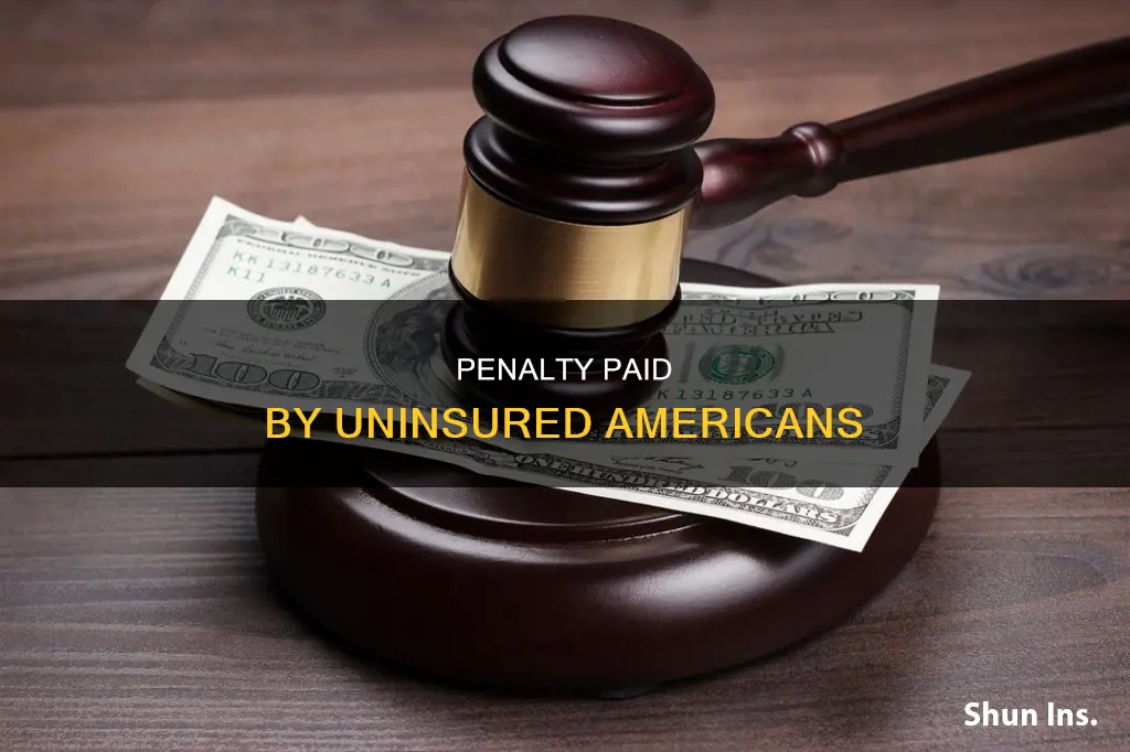 how many people paid a penalty for not having insurance