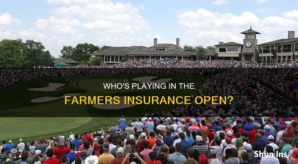 how many players in the farmers insurance open