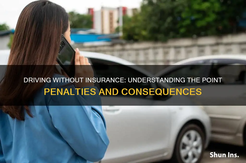 how many point for no insurance