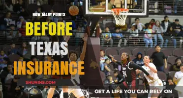 Texas Insurance Points: Understanding the Threshold Before Penalties Apply