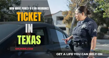 Texas Ticket: No Insurance, No Problem? Uncover the Points Penalty