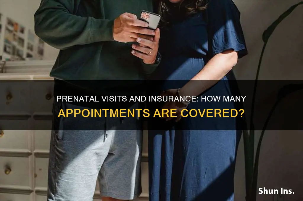 how many prenatal visits should you have for insurance
