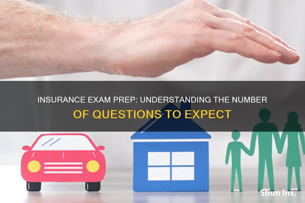 how many questions for insurance exam