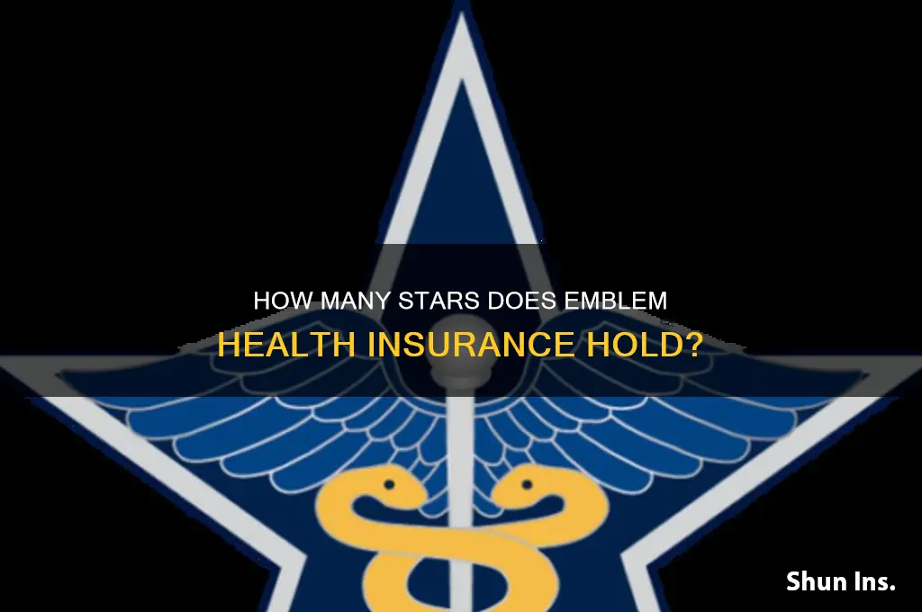 how many stars have emblem health insurance
