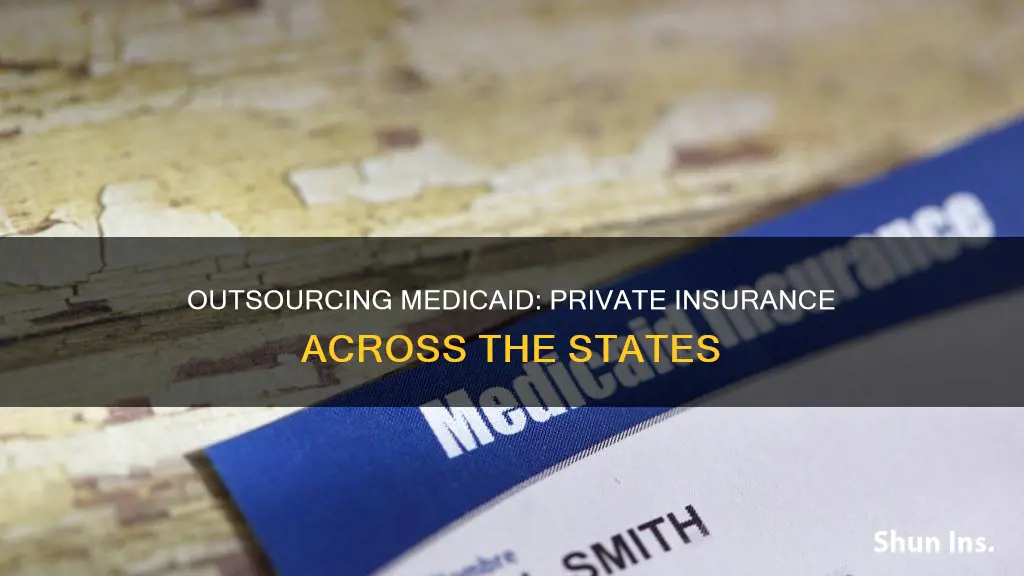 how many states outsource medicaid to private insurances