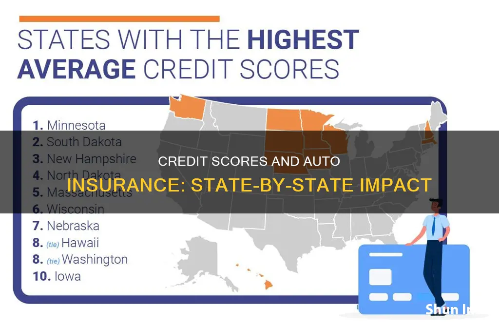 how many states use credit scores auto insurance