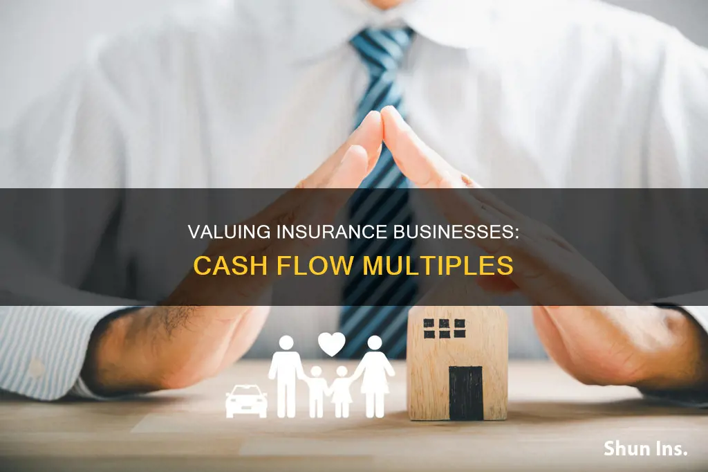 how many times cash flow is an insurance business worth