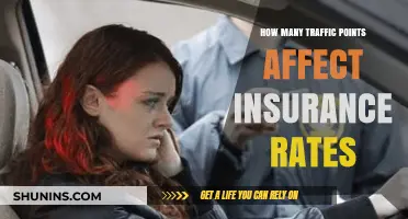 Traffic Points: How Many Will Raise Insurance Rates?