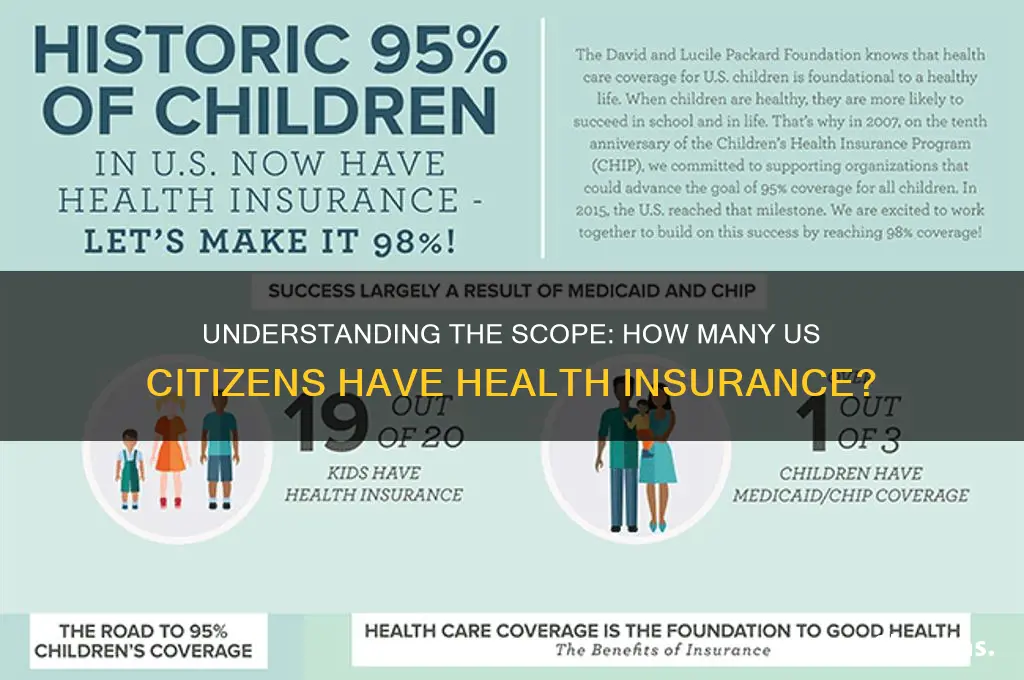 how many us citizens are on health insurance