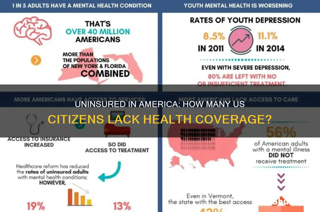 how many us citizens have no health insurance