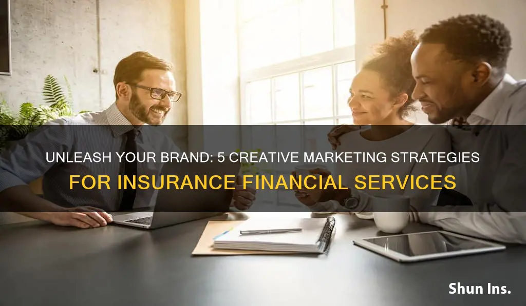 how many way of marketing for insurance financial services industry