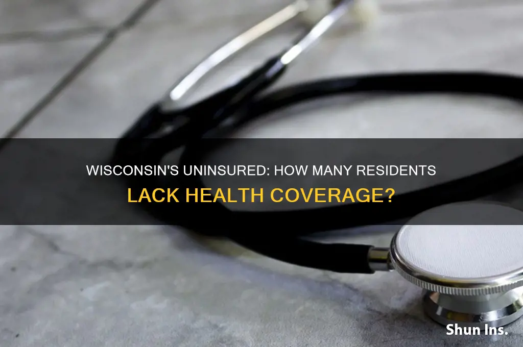 how many wisconsin residents have no health insurance