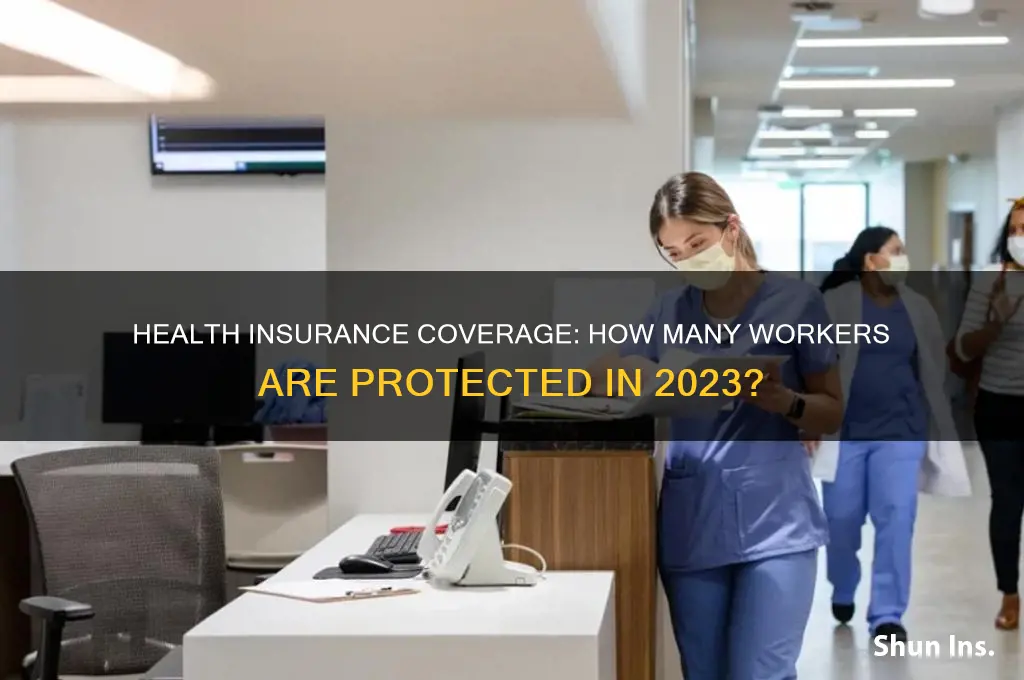 how many workers have health insurance