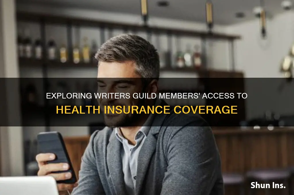 how many writers guild members on health insurance