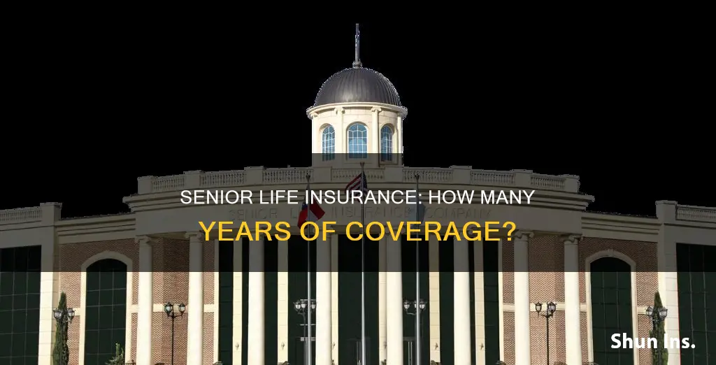 how many year term life insurance senior