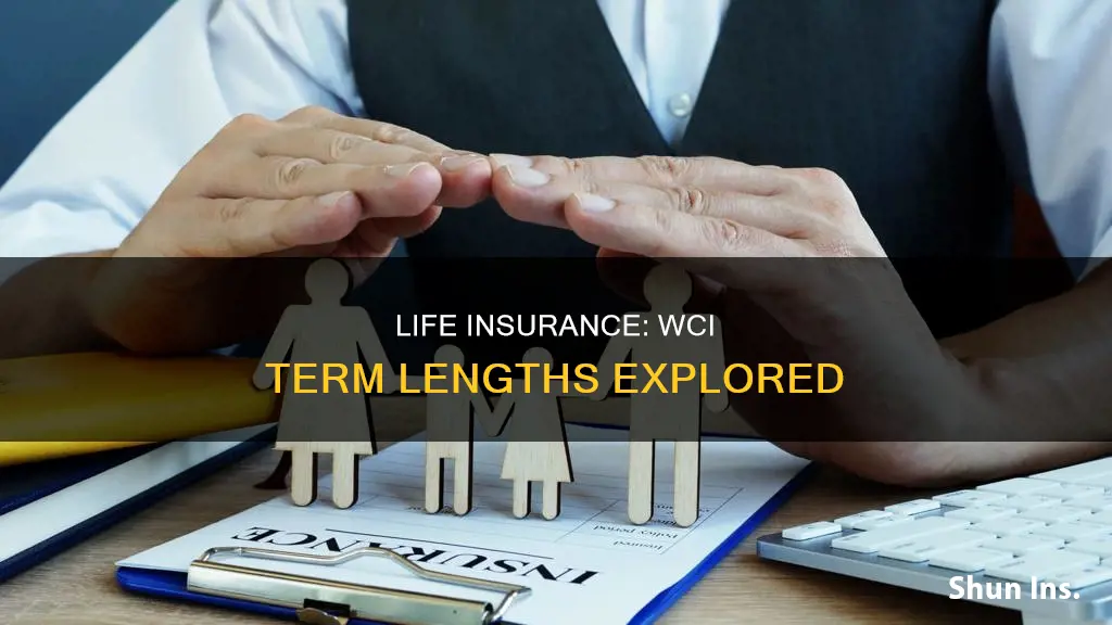 how many years of term life insurance wci