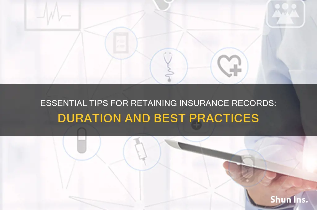 how many years to keep insurance records