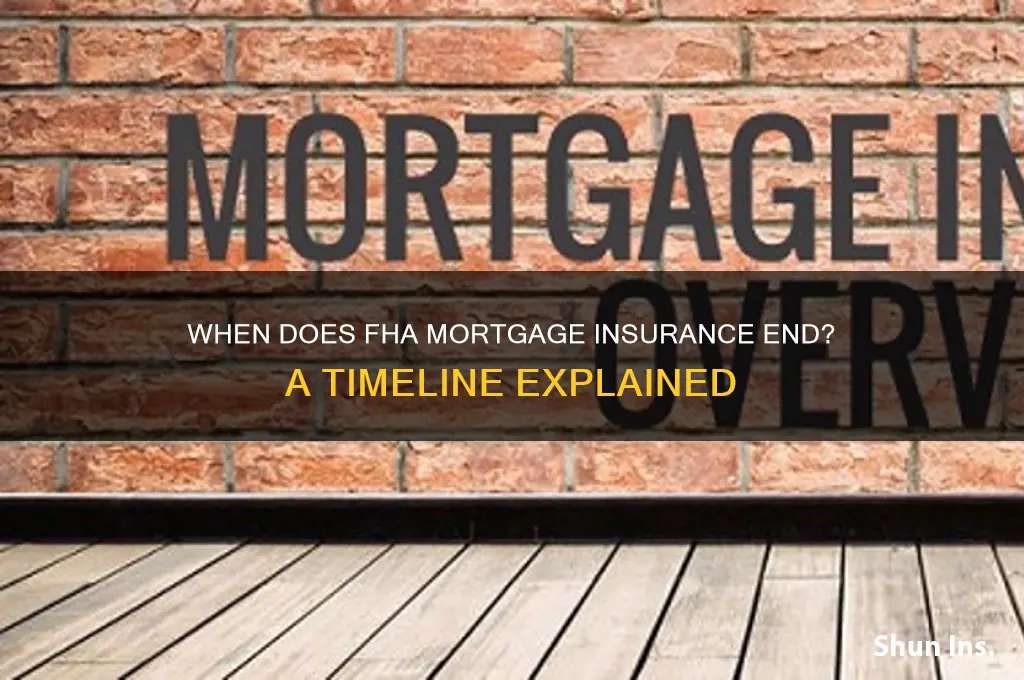 how many years until fha insurance drops
