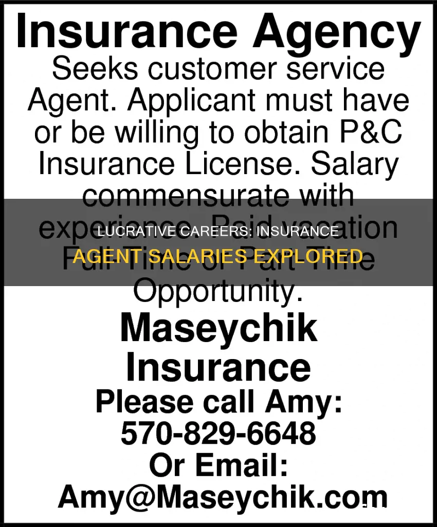 how mich do insurance agents make