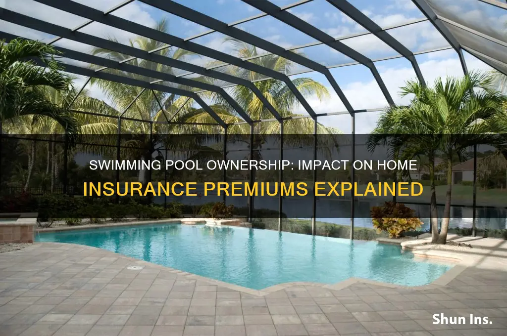 how mich does a swimming pool increase your insurance