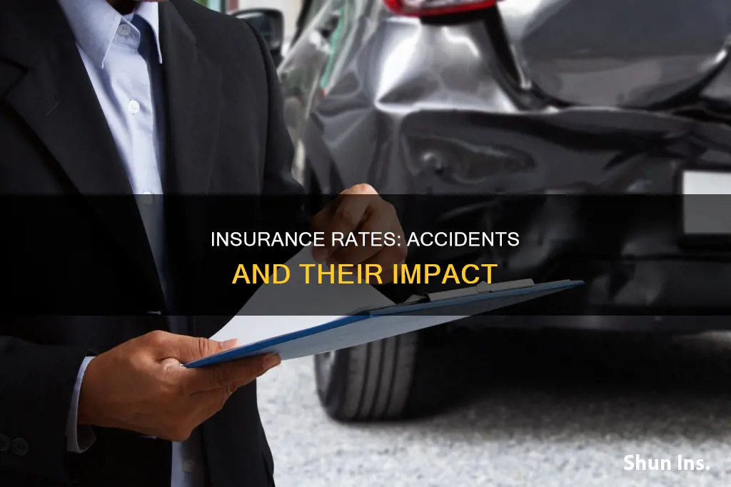 how mich does insurance go up after accidemt
