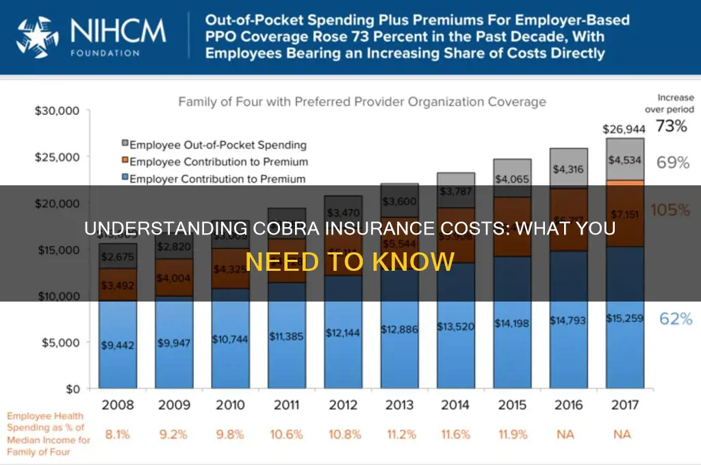 how mich is cobra insurance