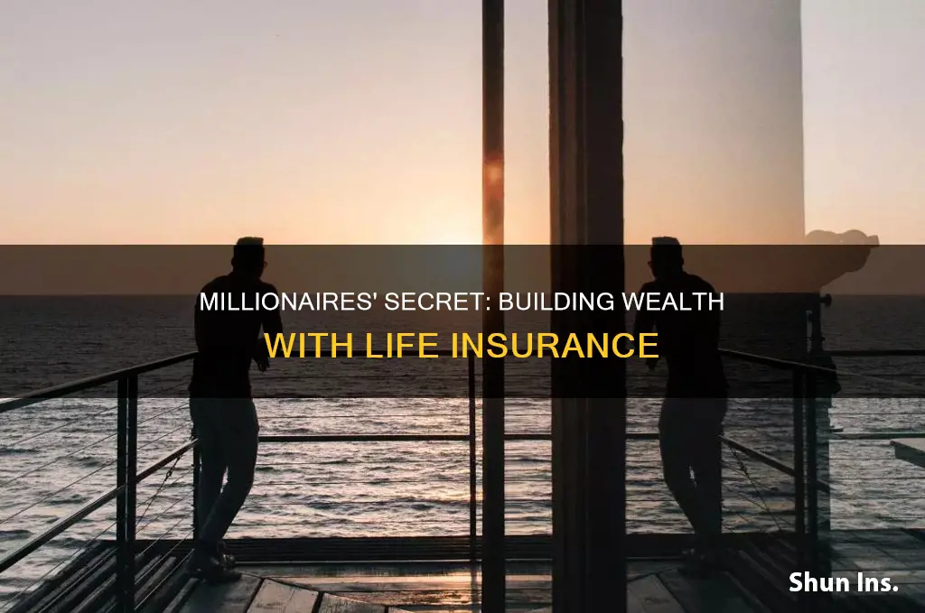 how millionaires build wealth using life insurance