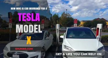 CSR Insurance Costs for Tesla Model X: What to Expect
