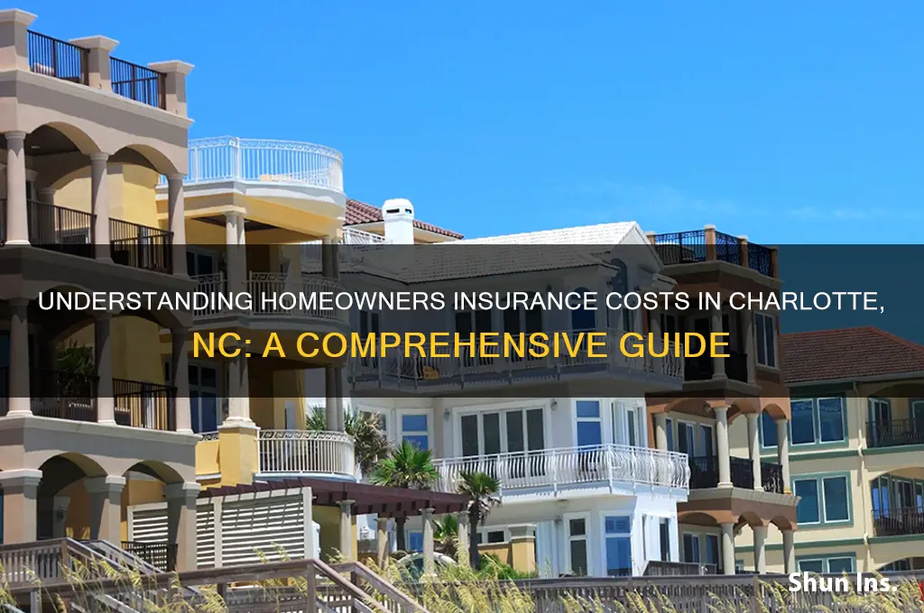 how muc is hoe owners insurance charlotee nc