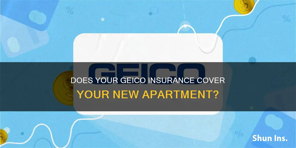 how much add apartment to auto insurance geico