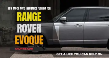 Florida Auto Insurance: Range Rover Evoque Coverage Costs