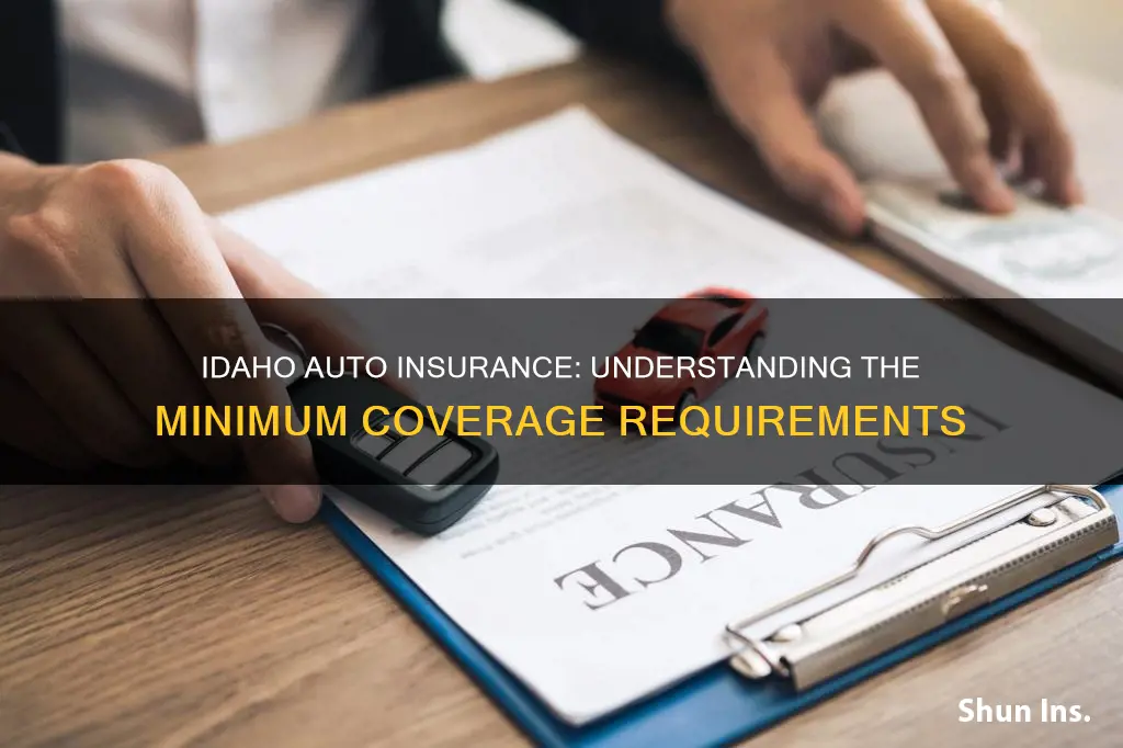 how much auto insurance is required in idaho