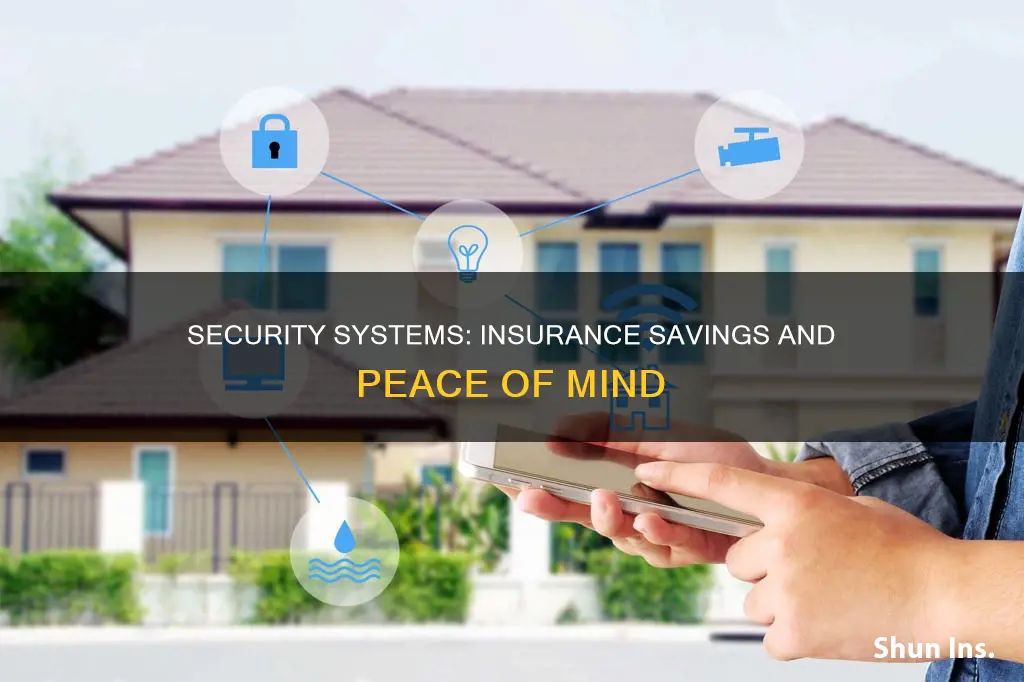 how much does a security system save on homeowners insurance