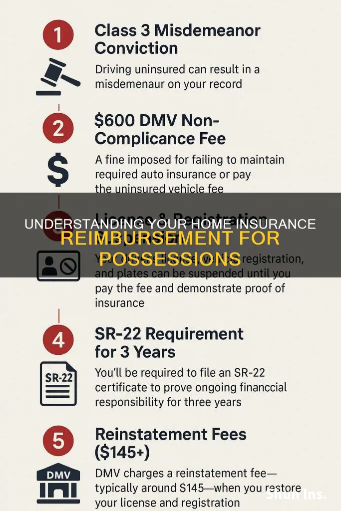 how much does homeowners insurance reimburse for possessions