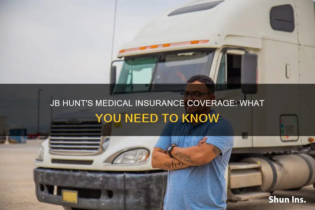how much does jb hunt cover for medical insurance