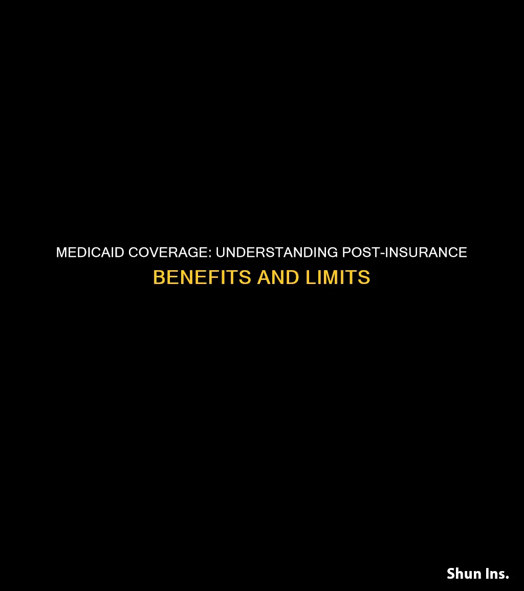 how much does medicaid cover after insurance