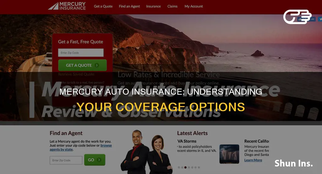 how much does mercury auto insurance cover